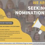 Make sure the collective voice of communities is heard - Nominate a PPN Rep